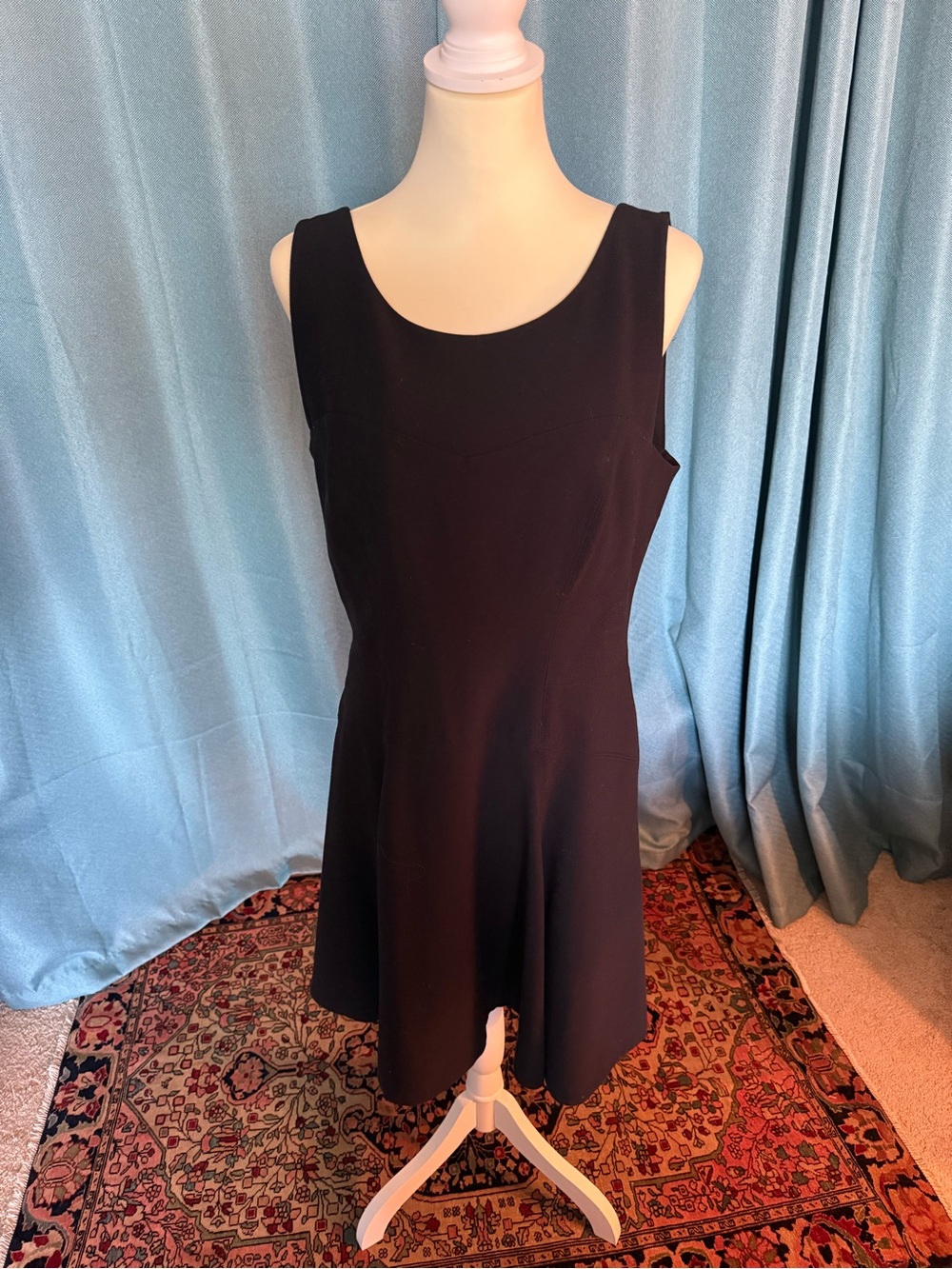 Rachel Roy Black Sleeveless Mini Dress